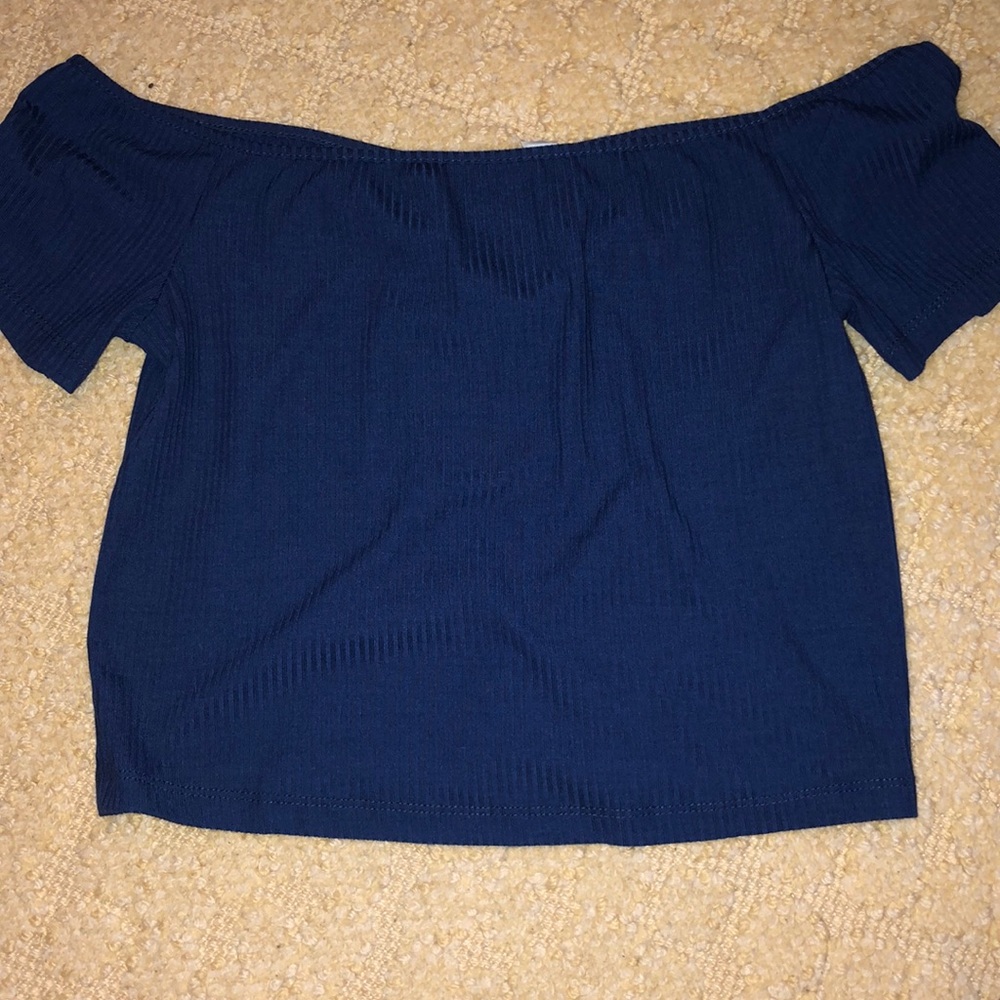 pacsun off the shoulder croptop